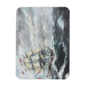 HMフリゲート・ゲリエールに向けて米憲法が先導 マグネット (縦)