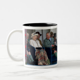 HM Queen Elizabeth IIとHLH Prince Charles 2014 ツートーンマグカップ