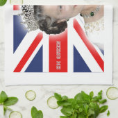 HM Queen Elizabeth II – プロフォト キッチンタオル (折り畳み)