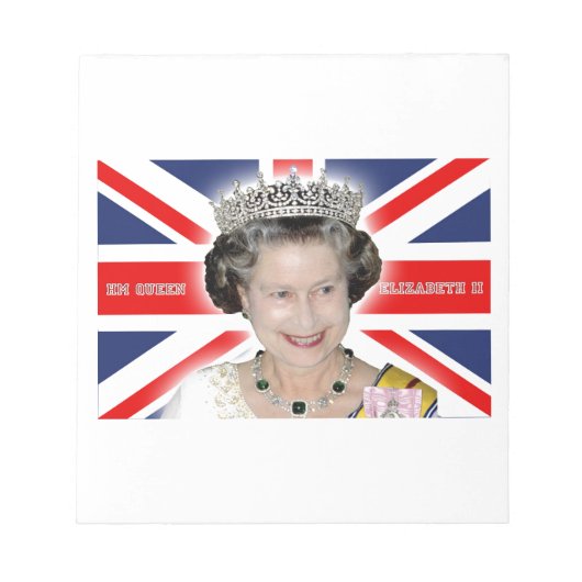 HM Queen Elizabeth II – プロフォト ノートパッド (正面)