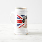 HM Queen Elizabeth II – プロフォト ビールジョッキ (正面左)