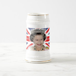HM Queen Elizabeth II – プロフォト ビールジョッキ