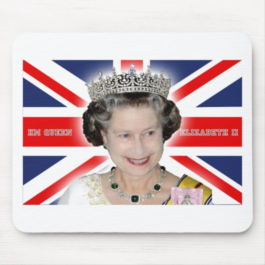 HM Queen Elizabeth II – プロフォト マウスパッド (正面)