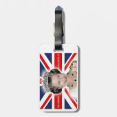 HM Queen Elizabeth II – プロフォト ラゲッジタグ (裏面縦)