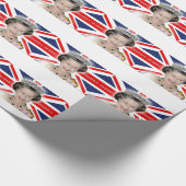 HM Queen Elizabeth II – プロフォト ラッピングペーパー (角)