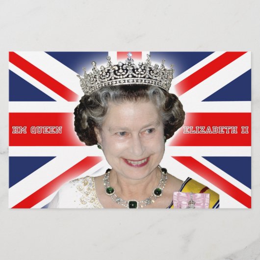 HM Queen Elizabeth II – プロフォト 便箋 (正面)
