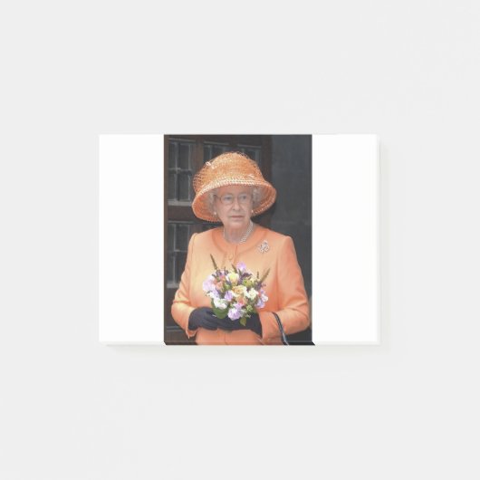 HM Queen Elizabeth II Platinum Jubilee ポストイット (正面)