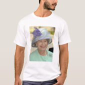 HM Queen Elizabeth II Platinum Jubilee Tシャツ (正面)