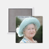 HM Queen Elizabeth, The Queen Mother Berlin 1987 マグネット (正面/裏面)