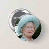 HM Queen Elizabeth, The Queen Mother Berlin 1987 缶バッジ (正面&裏面)