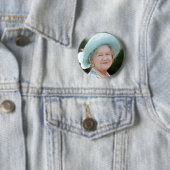 HM Queen Elizabeth, The Queen Mother Berlin 1987 缶バッジ (インサイチュ)