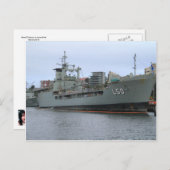 HMASトブルク ポストカード (正面/裏面)