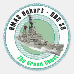 HMASホバートDDG 39 ラウンドシール