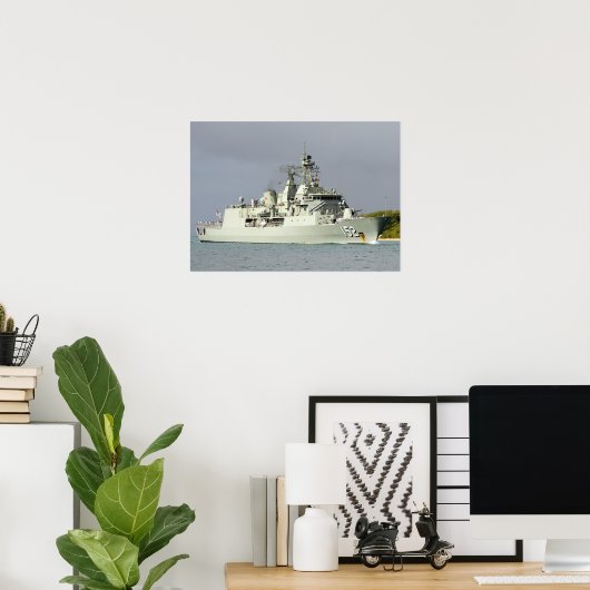 HMAS Warramunga (FFGH 152) ポスター (ホームオフィス)