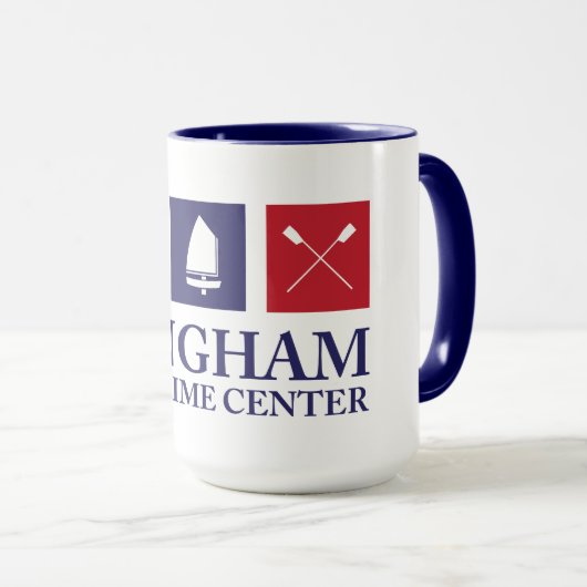 HMCの陶磁器のマグ マグカップ (正面右)