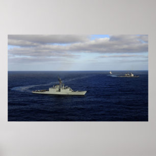 HMCSアルゴンキン ポスター