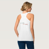 HME Tank Top: Not a Handout, Just a Hand | Modern タンクトップ (裏面フル)