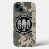HMH-466「Wolfpack」デジタル迷彩柄 Case-Mate iPhoneケース (裏面)