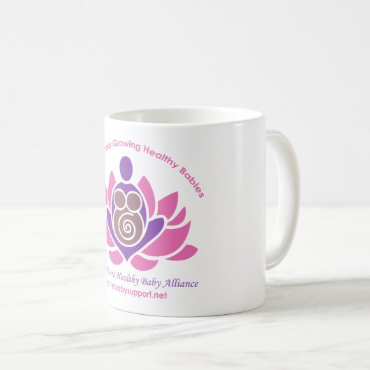 HMHBAロクラシックゴを使用したマグカップ コーヒーマグカップ (正面右)