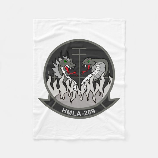 Hmla 269 ガンランナーズ _1 フリースブランケット (正面)