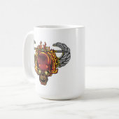 HMLA-367 "スカーフェイス" コーヒーマグカップ (正面左)