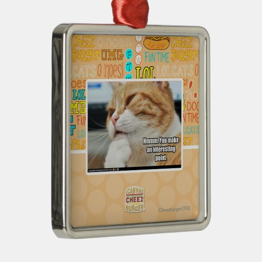 Hmmm. メタルオーナメント (右)