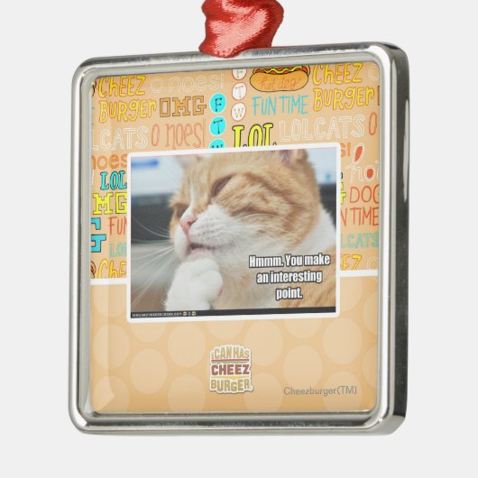 Hmmm. メタルオーナメント (左)