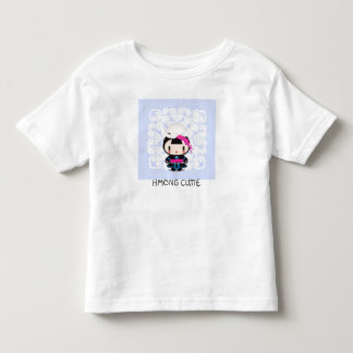 hmongのかわいこちゃん トドラーTシャツ