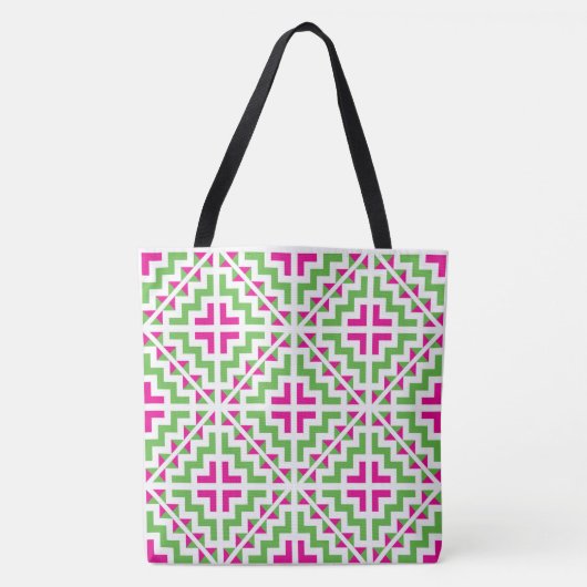 Hmong pattern tote bag トートバッグ (正面)