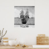 HMSのサルベージの試み王室の ポスター (キッチン)