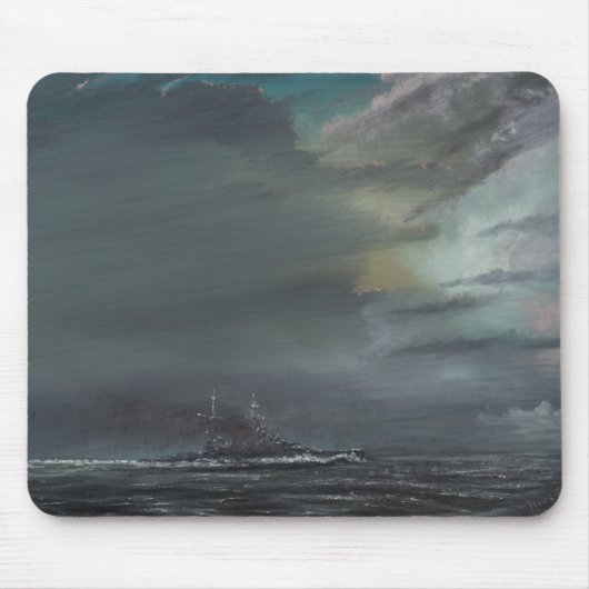 HMSのフード1941 2014年 マウスパッド (正面)