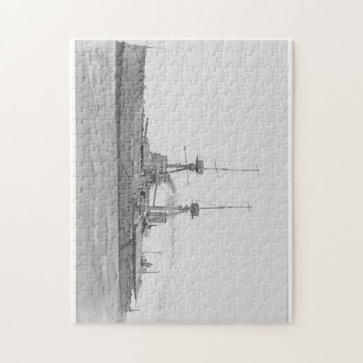 HMSの前衛のパズル ジグソーパズル (縦)