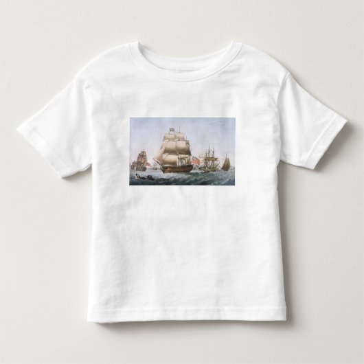 HMSの勝利1806年 トドラーTシャツ (正面)