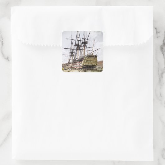 HMSの勝利 スクエアシール (バッグ)