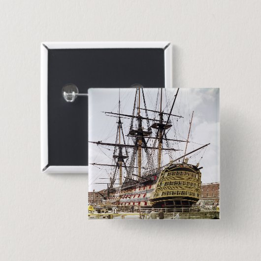 HMSの勝利 缶バッジ (正面&裏面)