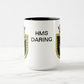 HMSの敢えてすることのバッジ マグカップ (中央)