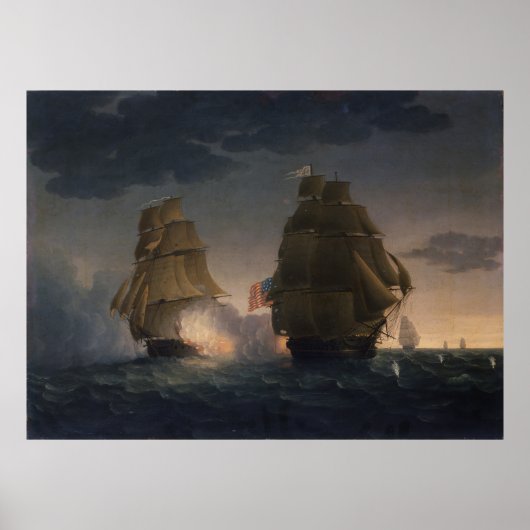 HMSエンディミオン対USS社長 ポスター (正面)