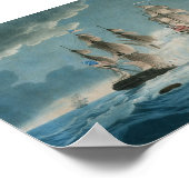 HMSエンディミオン対USS社長 ポスター (角)