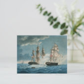 HMSエンディミオン対USS社長 ポストカード (スタンド正面)