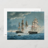 HMSエンディミオン対USS社長 ポストカード (正面/裏面)