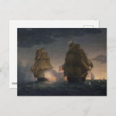 HMSエンディミオン対USS社長 ポストカード (正面/裏面)