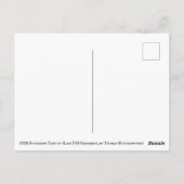 HMSエンディミオン対USS社長 ポストカード (裏面)