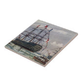 HMSクイーン戦艦1839 タイル (側面)