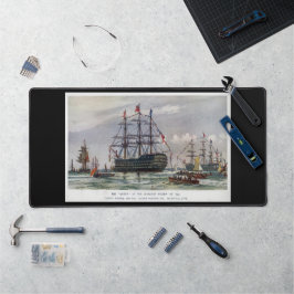 HMSクイーン戦艦1839 デスクマット