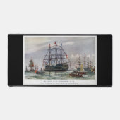 HMSクイーン戦艦1839 デスクマット (正面)