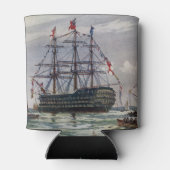 HMSクイーン戦艦1839 缶クーラー (裏面)