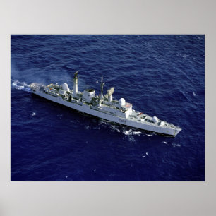 HMSグラスゴー(D-88) ポスター
