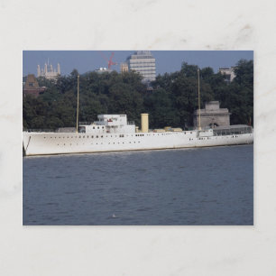 HMSディスカバリー」、テムズ川、ロンドン、イギリス ポストカード