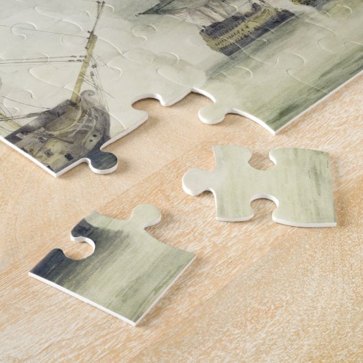 HMSトラファルガーの戦いでの勝利、1805年、( ジグソーパズル (側面)