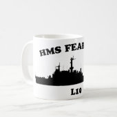 HMSフィアレスカップ コーヒーマグカップ (正面左)